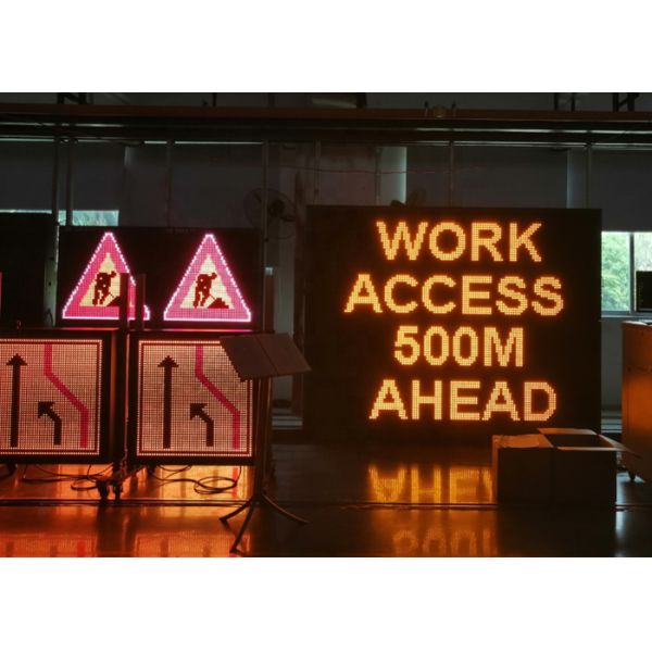 Доски асинхронного движения СИД знаков EN12966 VMS шоссе предупреждая