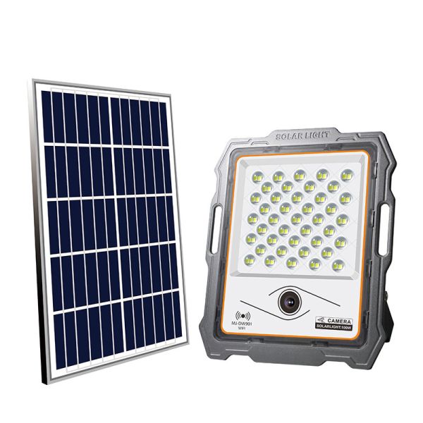 High Brightness Polycarbonate Solar Flood Lights Multi Power 400W 2600LM