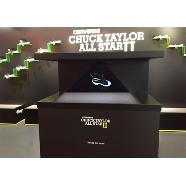 60Hz 3D Holographic Display Box Advertising Showcase VGA HDMI