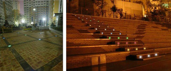 Approved IP68 Decor Sidewalk Lights Solar Powered Underground LED Brick Lighting Outdoor LED Solar Garden Lights