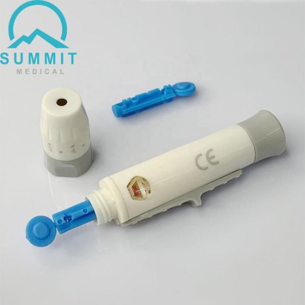 ланцеты извива 28G Glucometer верхние для испытывать крови глюкозы