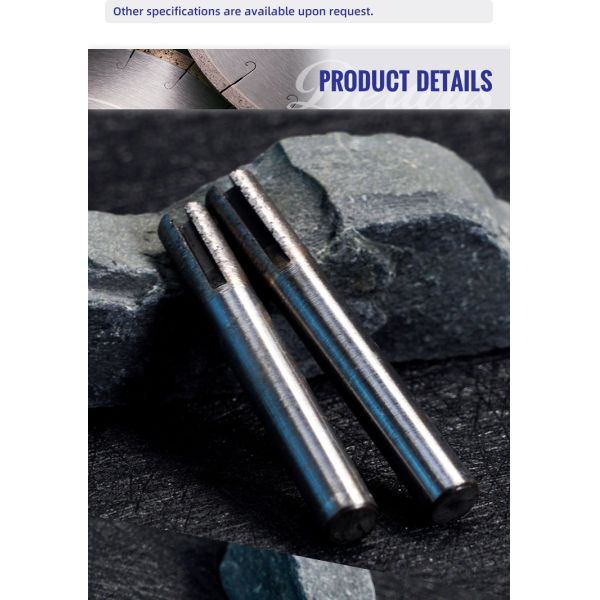 CNC Machines 60mm Sintered Diamond Engraving Bit for Long-Lasting Hard Stone Milling