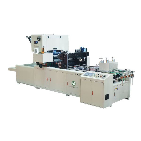 Машина Gluer окна для коробки бумаги подарка латая фильм PVC