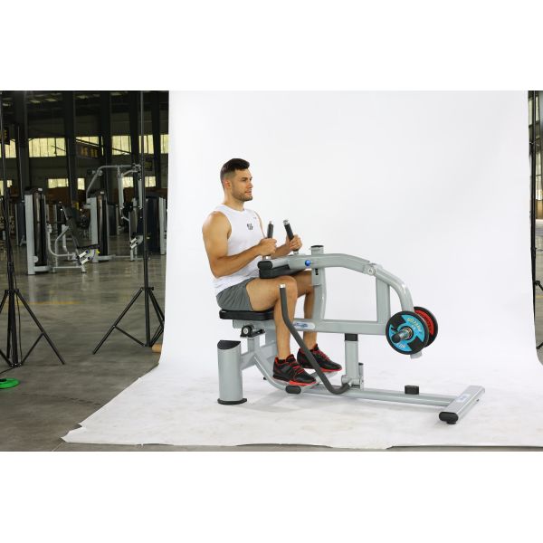 Equipo de acondicionamiento físico asiento ajustable de la pantorrilla aumenta la fuerza entrenamiento sentado máquina de la pantorrilla