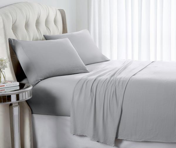 Fade Resistant Microfiber Bed Sheet Set Machine Washable Soft Microfiber Sheet Set With 2 Pillowcases