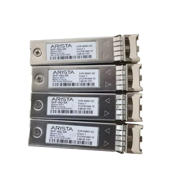 Arista SFP-10G-SR MINI GBIC 10Gb 850nm 300m Récepteur à fibre optique de vidéosurveillance
