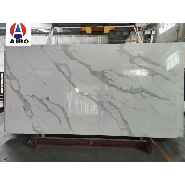 Камень AB8165 инженерства классического кварца Calacatta каменный для Countertop/Worktop кухни