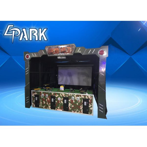 Attrative Vr Shooting Machine , 4 Players 3d Gun Hunting Machine