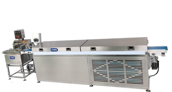 Three Layer Protein Bar Production Line 220V Papa Encrusting Machine