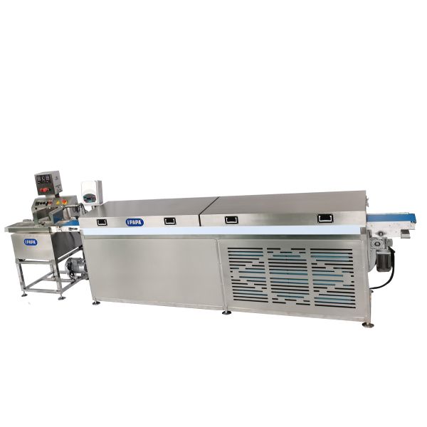 Small Chocolate Enrober Machine for Pet Food Coating