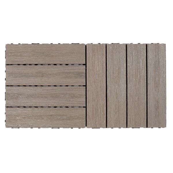 Выберите наружные деревянные пластиковые композитные самодельные перекрывающие настильные плитки 300 мм * 300 мм