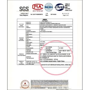 Shenzhen Macting Industrial Co., Ltd. Certifications
