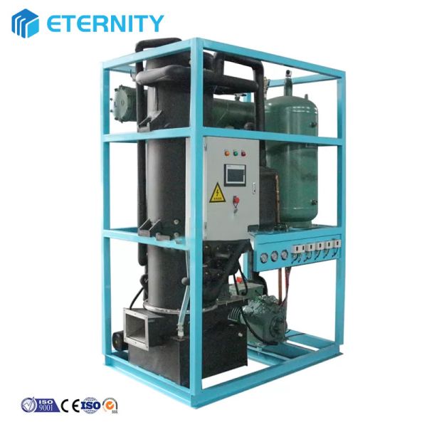 Europe Standard Large Output 1T 5T 10T Industrial Tube Ice Machine with 304 Stainless Steel and R404a/R22a/R134 Refrigerant