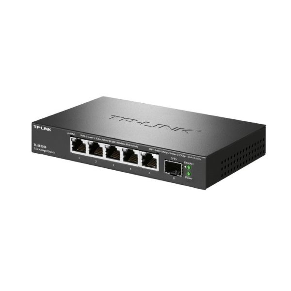 10 Gigabits Enclosure Box PC Device 2.5G Cloud Management Switch TL-SE2106 with 5 Ports