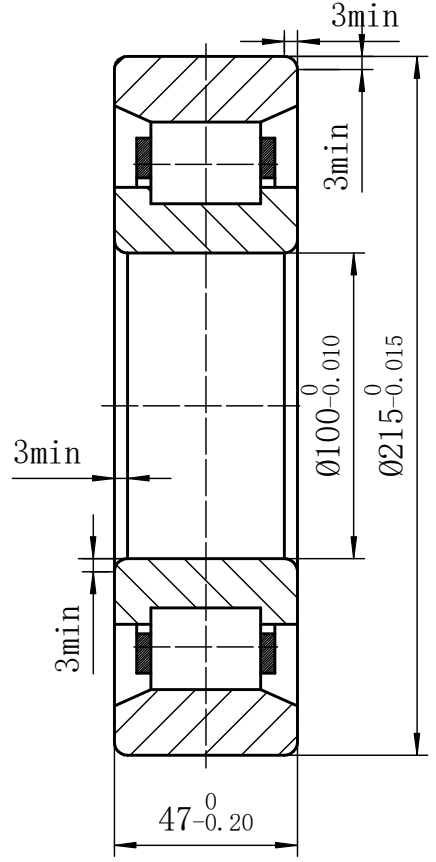 MEGE N320 (2320 КМ) P5 Cylindrical Roller Bearing