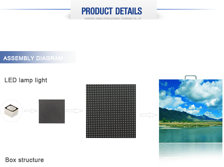 Super Light Outdoor Rental LED Display Slim Aluminum Stage P6 LED Video Wall