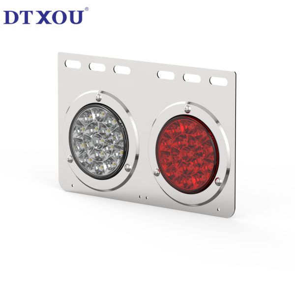 4-inch LED Trailer Tail Light with Waterproof IP67 Rating and Stainless Steel Bracket
