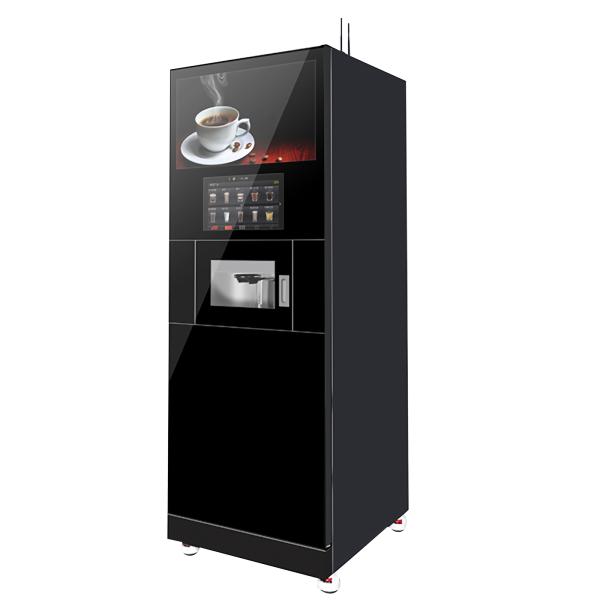 Máquina expendedora de café totalmente automática con gestión remota
