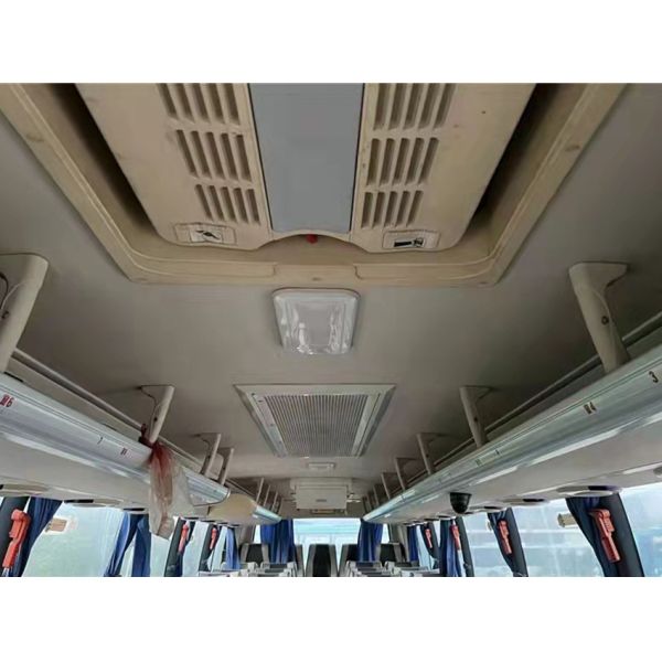 Haige 49 мест Подержанный автобус для автобусов Дизель Евро 4 Подержанные автобусы с левым приводом