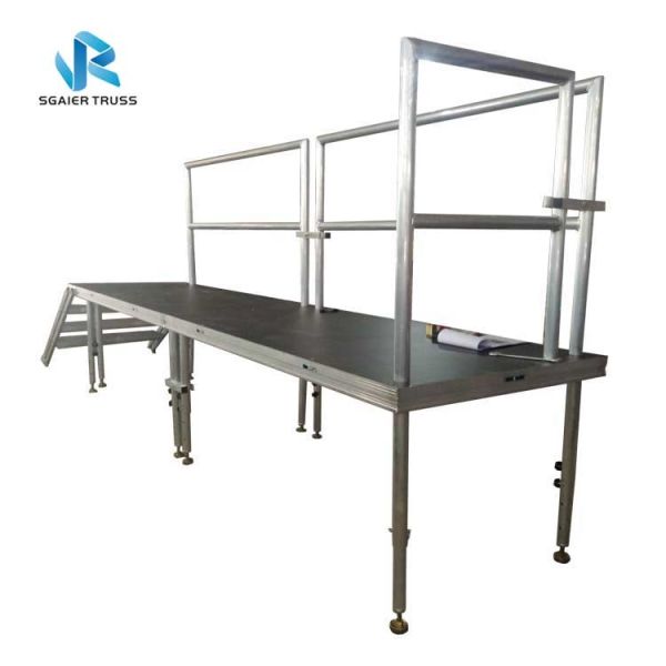 Wedding / Event Aluminum Portable Performance Stage Quickly Assembled With