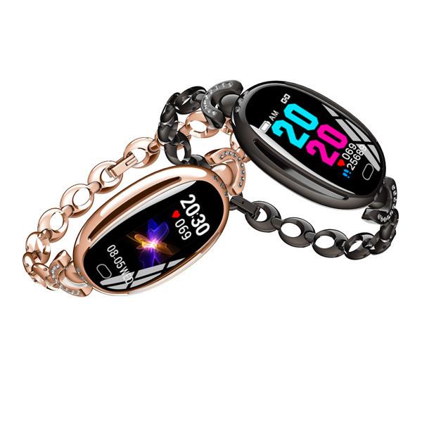 smart bracelet with heart rate blood pressure Female Lady Exclusive Bracelet Luxury Watch Band Smart Bracelet Fitness Tr