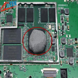 熱的にシリコーンの伝導性のパテの継続使用の臨時雇用者灰色の柔らかいDSPの破片
