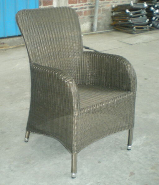 wicker furniture bench chair -1237
