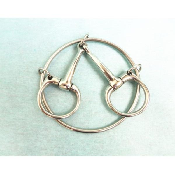 Bits de boca de cavalo para equipamento equestre e jogo de corrida de cavalo em aço inoxidável