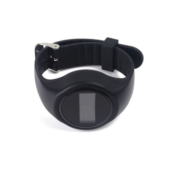 L24*Dia3.7cm Wristband Pedometer Watch With Calorie Burnt Distance Counters