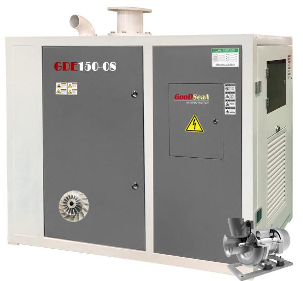 Tipo centrífugo controle do rolamento 100KW magnético do PLC do ³ /Min do ventilador 55-120 M