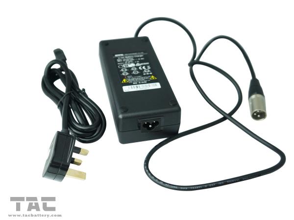 Hot Sale 36V / 43.8V Portable Battery Chargers , Motorcycle Battery Charger Custom