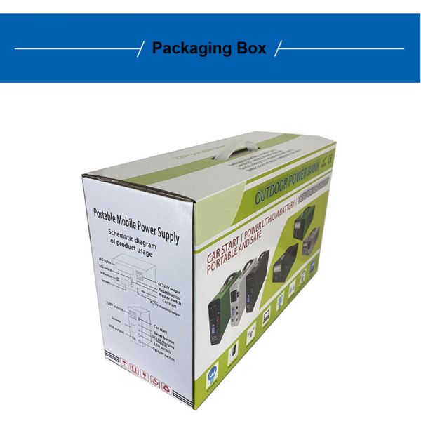 Camping Fast Charging Power Station Portable Outdoor 250W 60000mAh