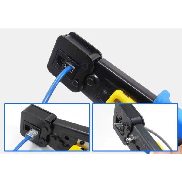 High Carbon Steel RJ45 RJ11 Crimper Cat5 Cat7 Crimping Tools
