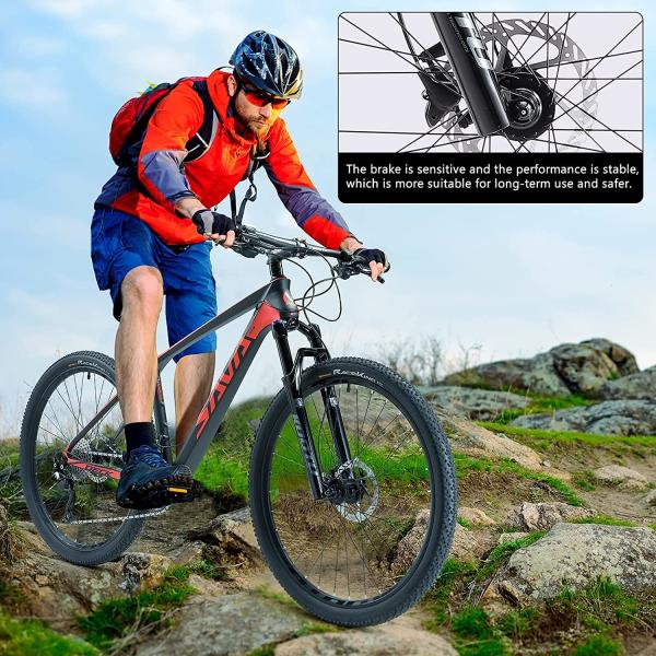 Sava Mountain Bike vermelho preto 29 27,5 com SHIMANO DEORE M6000 30 apressa-se