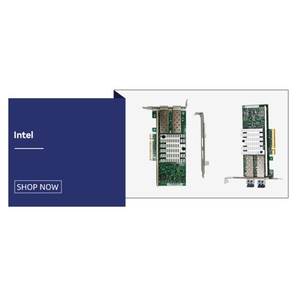 ConnectX-7 100GbE Ethernet Network Card with PCIe 5 Interface and Low Latency 0.8 for AI Cloud Computing HPC