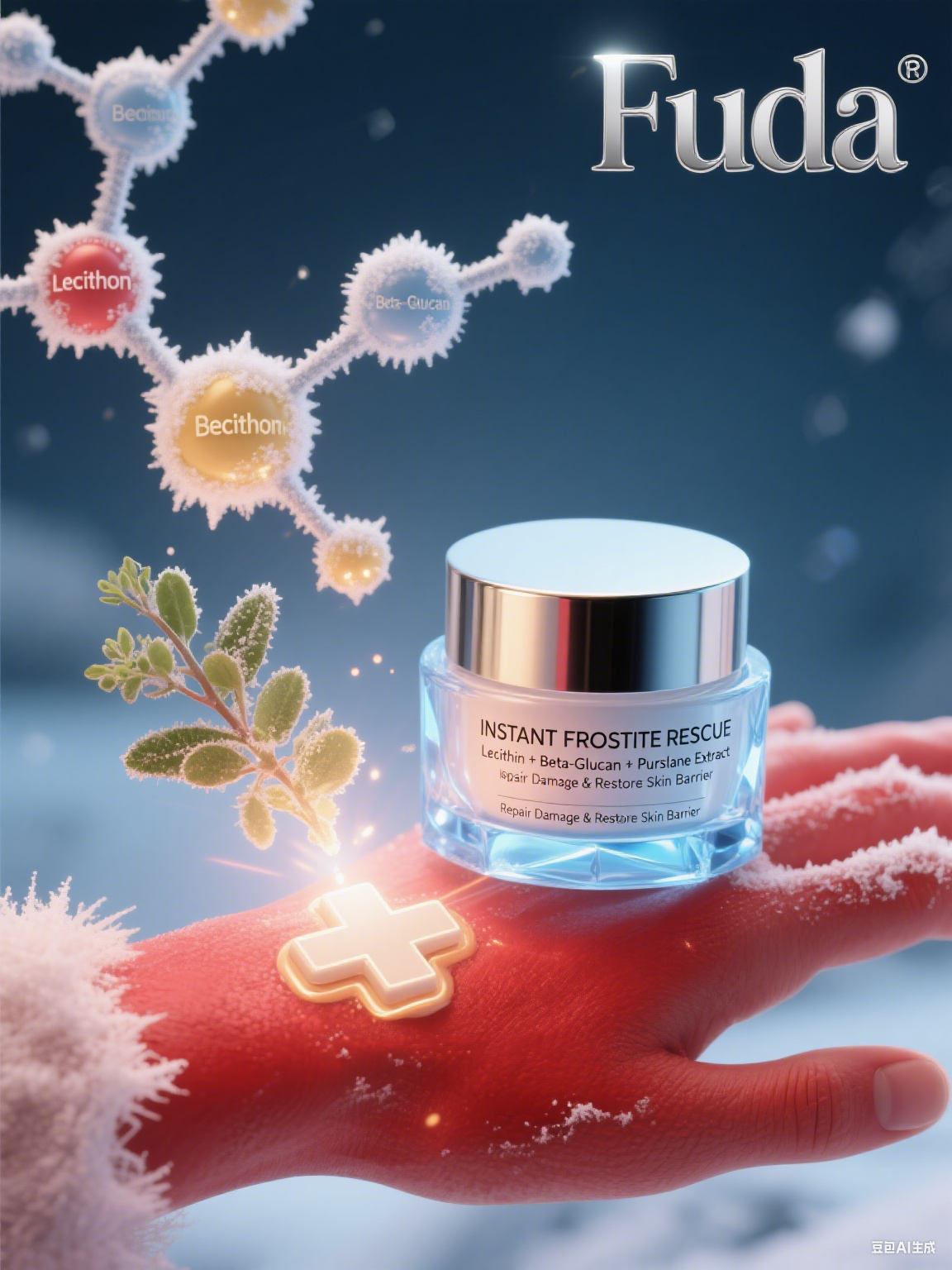 Loción de primeros auxilios para la congelación ártica - Probada en campo por equipos de búsqueda y rescate