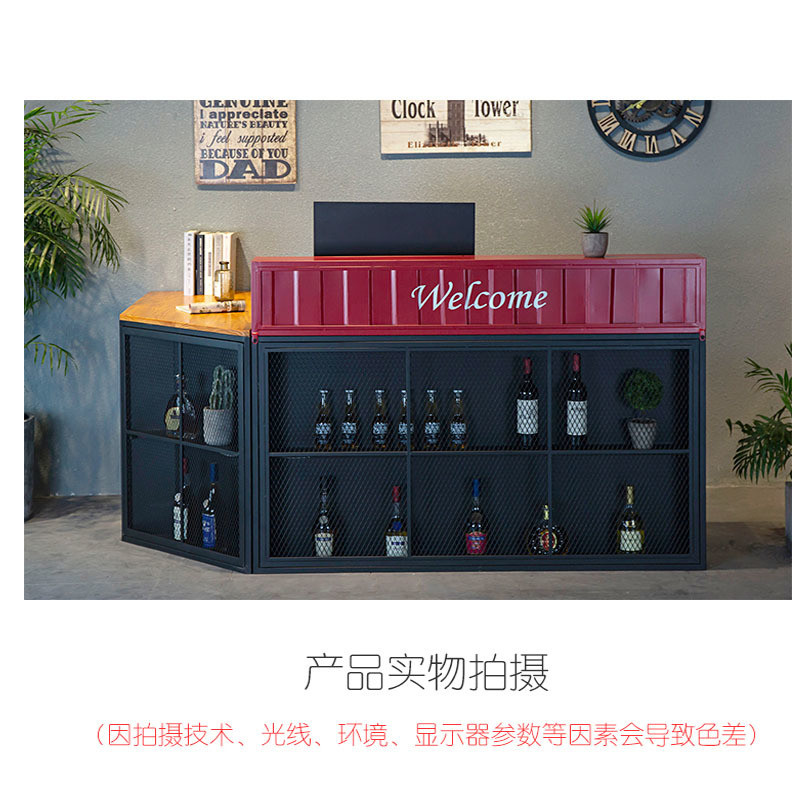 Retail Boutique Shop Cashier Counter with Modern Design Style and Mobile Function
