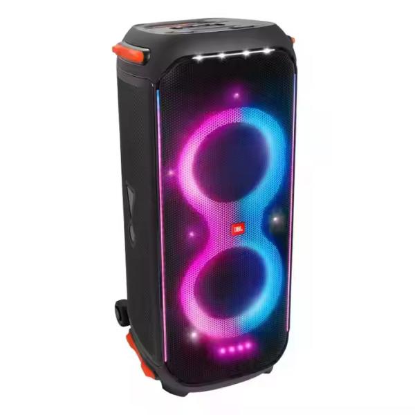 Original JBL PARTYBOX 320 haut-parleur puissant Pro Sound Futuristic Lightshow jusqu'à 18 heures de temps de jeu pour l'extérieur haut-parleur Bluetooth portable Karaoké de grande fête