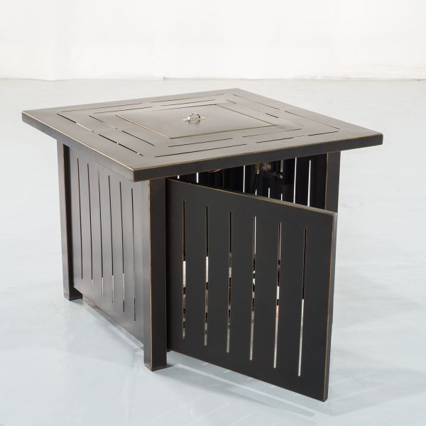 50,000 BTU Auto-Ignition Propane Outdoor Natural Gas Firepit For Garden Terrace