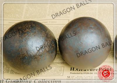 Round Steel Forged Ball Mill Balls 40mm 60mm 70mm Cusomized Size / Material