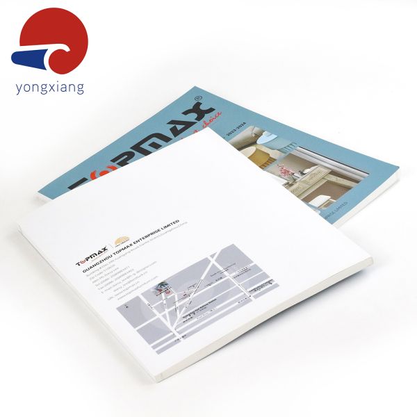 Softcover Catalog Magazine Printing Offset Printing / Digital Printing A4 Magazine Printing