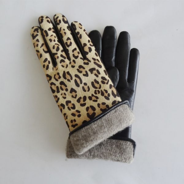 Fashion Touchscreen Winter Gloves , Comfortable Womens Leather Dress Gloves