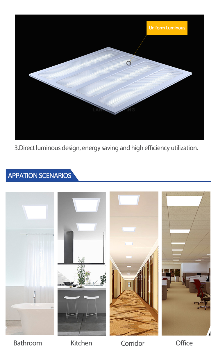 120W Ceiling Light LED Panel Light for Lighting Solutions Service and Circuitry Design