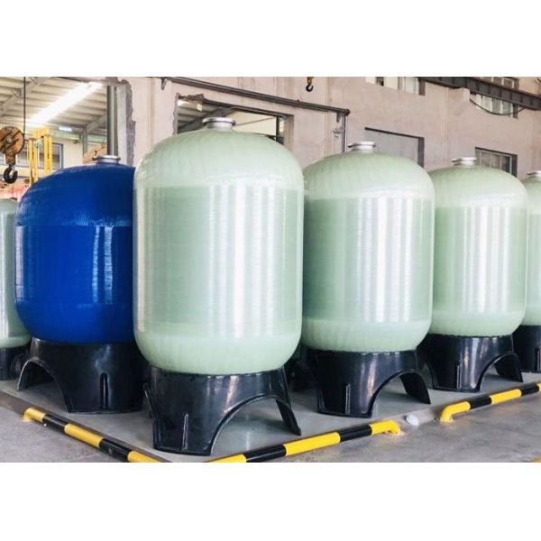 Водосберегающий резервуар из стекловолокна FRP Омягчитель воды 50 кг.