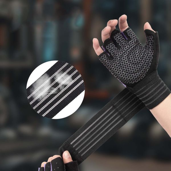 OEM Sports Men And Women Professional Deadlift Protective Fitness Gloves