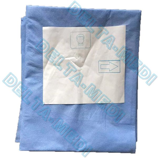 Surgical Fenestration Eye Sheet Drape With Integrated Fluid Collection Bag