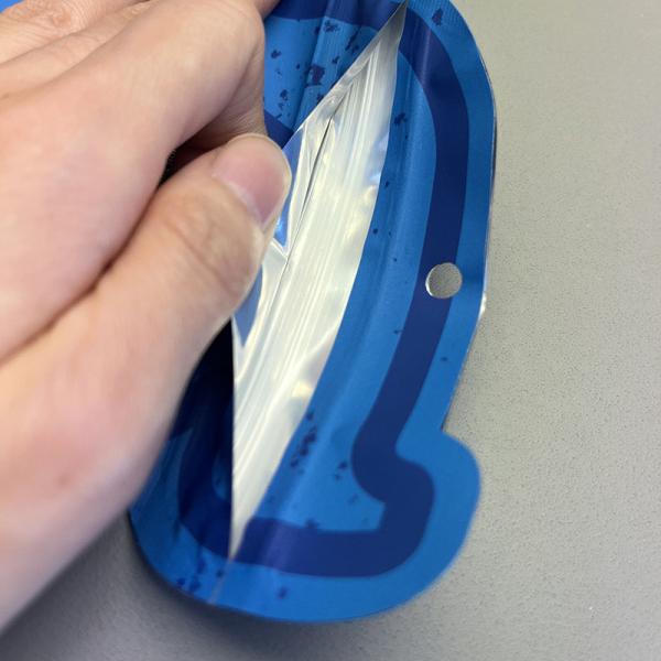 Crianças resistentes fecho Mylar erva sacos Impressão digital