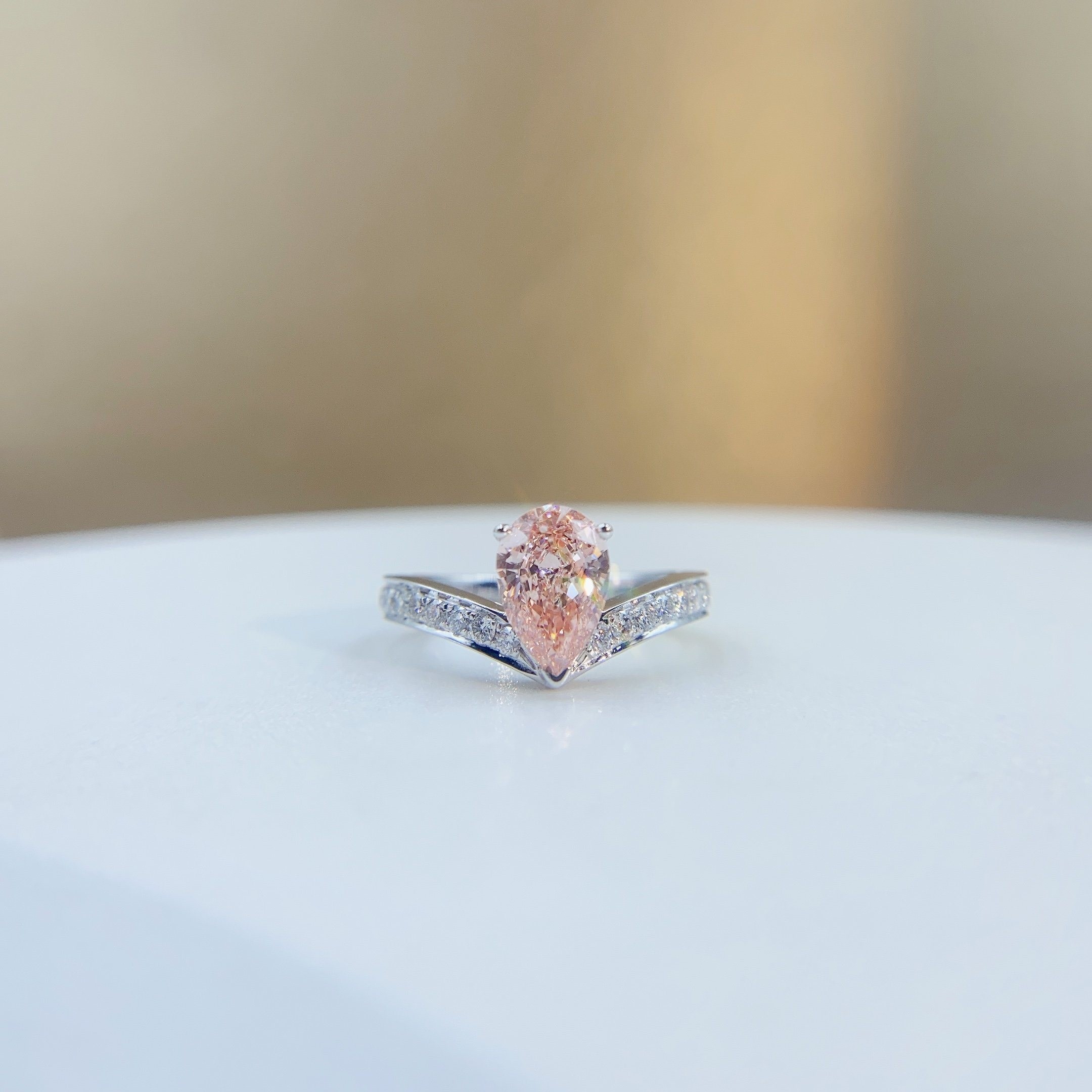 18K White Gold Diamond Ring Collection Customizable Lab Diamond Jewelry with Diamonds