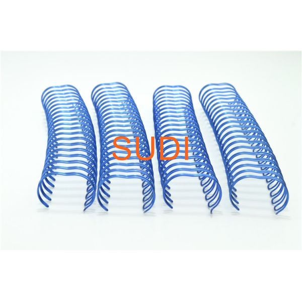 Лоснистый голубой спиральный изгиб 5/8 дюймов 15.9mm двойной