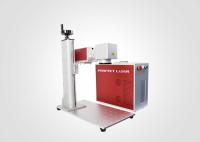 grabador rojo del laser de la máquina de la marca del laser de la fibra del metal tablero 30W